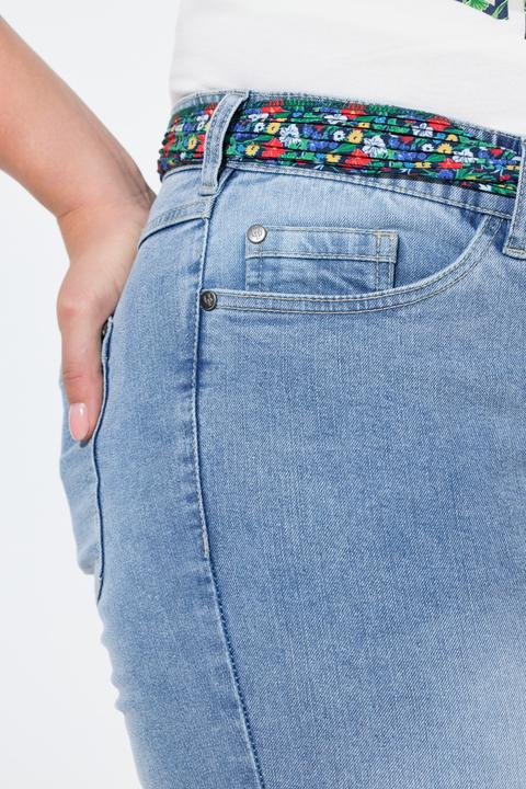 Actual product image Ulla Popken Scarf Belt Jeans (30)