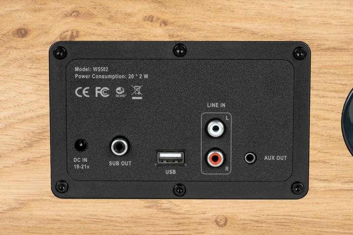 Actual product image Thomson WS502 (Electrical connection)
