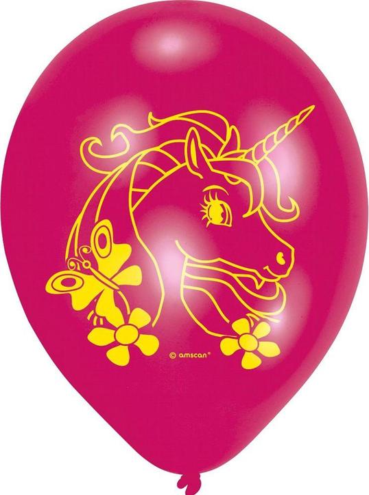 Produktbild Amscan Ballone Einhorn (6x)