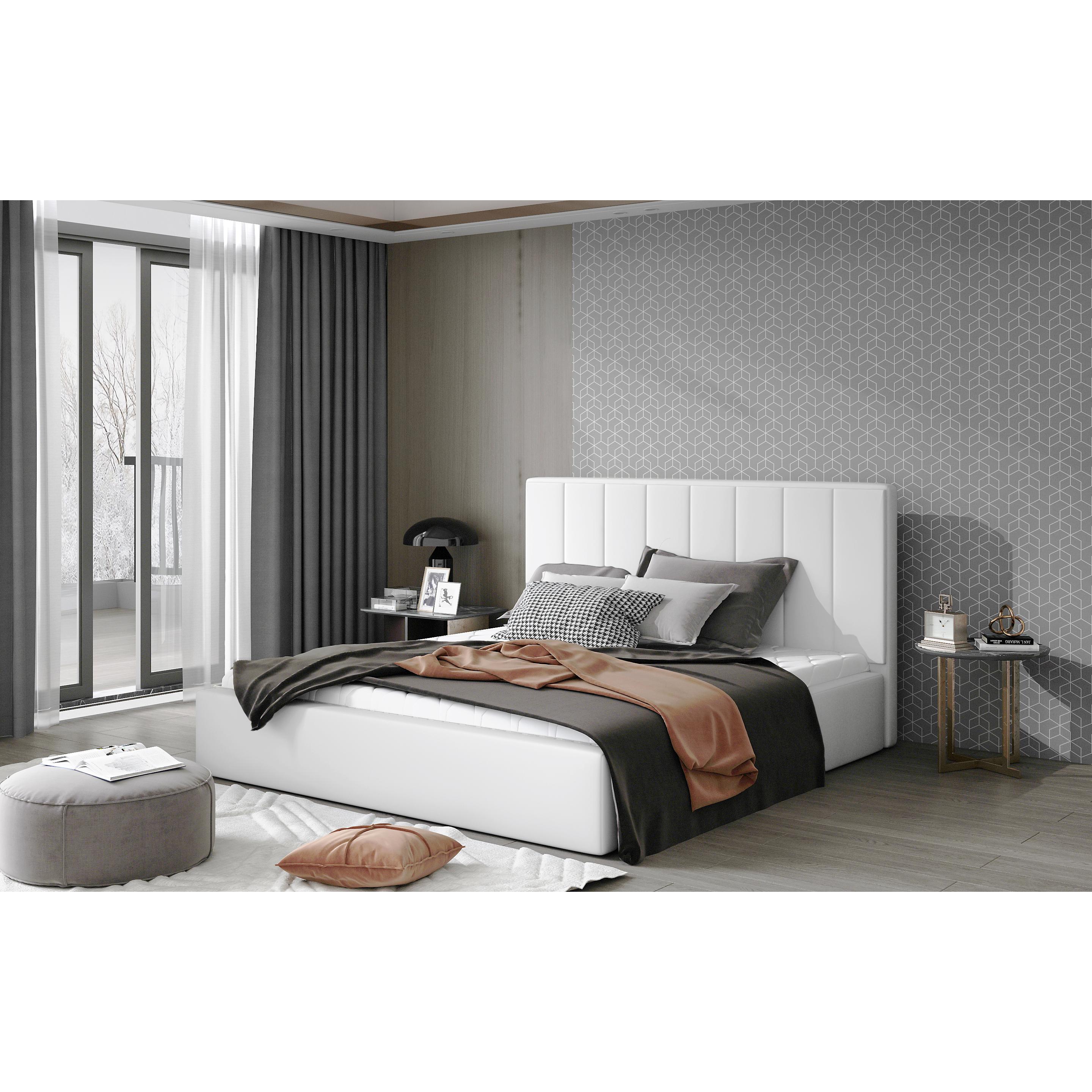 ELTAP, Bett, Audrey mit Stauraum (140 x 200 cm)
