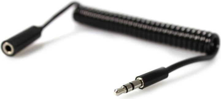 Immagine prodotto PowerGuard Cavo a spirale audio jack 3,5 mm AUX 0,5 m (0.50 m, Connettore da 3,5 mm (AUX))