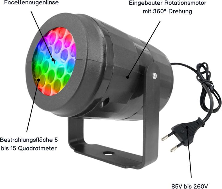 Image du produit Hermex Projecteur de motifs de Noël en intérieur
