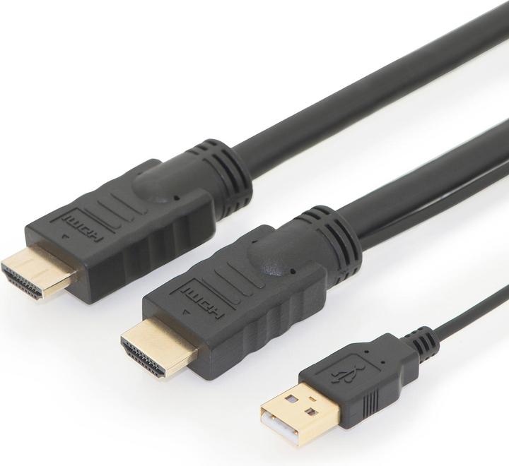 Produktbild Digitus HDMI (Typ A) — HDMI (Typ A) (10 m, HDMI, 2.0)