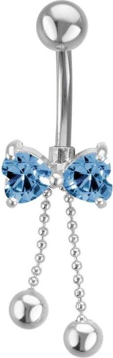 Immagine prodotto Bijouteria Piercing ventre (Zirconia, Acciaio chirurgico)