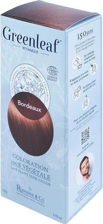 Greenleaf 100% organische Farbe (Maroon)