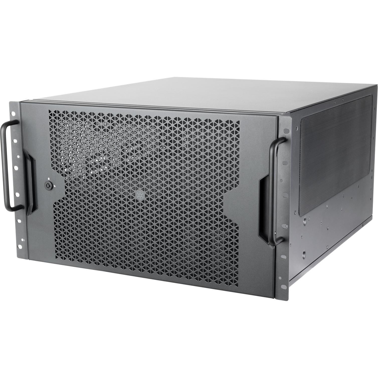 Silverstone RM600 (SSI EEB, ATX, SSI CEB, Mini-ITX, mATX, E-ATX), PC Gehäuse, Schwarz