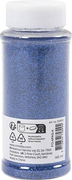 Produktbild Creativ Company Glitzer 140 ml, Blau