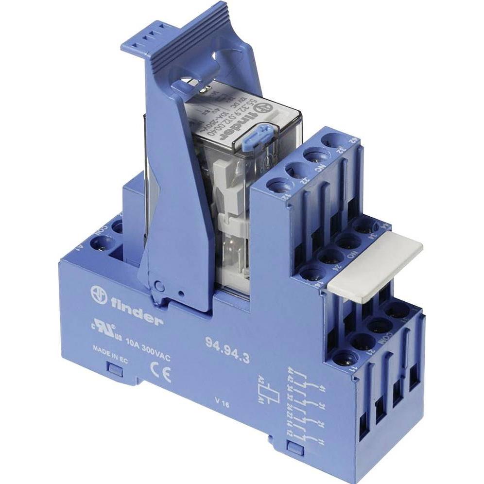 Thumbnail - Finder 59.34.8.230.0060 Relaisbaustein Nennspannung: 230 V/AC Schaltstrom (max.), Relais