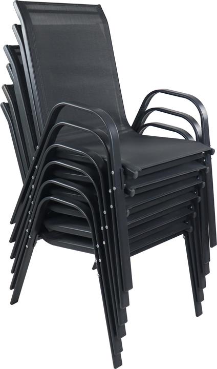 Actual product image VCM 6-piece garden chair stacking chair Sonlas