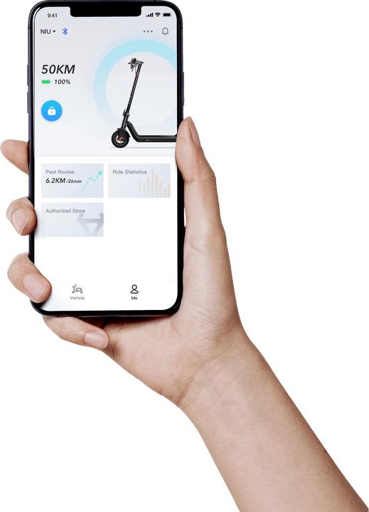 Actual product image Niu KQi3 Pro (20 km/h, 50 km, 350 W)