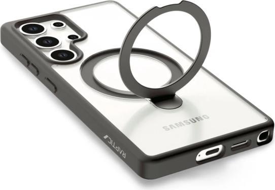 Actual product image Raptic Samsung Galaxy S25 Plus - Air Stand, schwarz (Samsung Galaxy S25+)