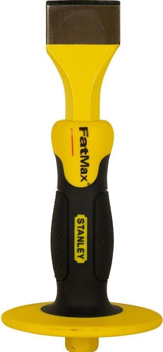 Actual product image Stanley Bricklayer's chisel with hand guard