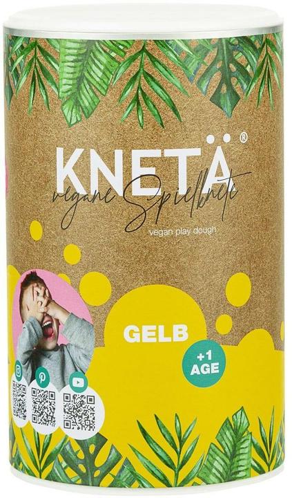 Produktbild Knetä XXL Papierdose 1kg gelb