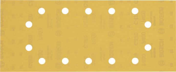 Produktbild Bosch Professional Zubehör EXPERT C470 Schleifpapier mit 14 Löchern für Schwingschleifer, 115 x 280 mm, G 400, 10-tlg. (400)