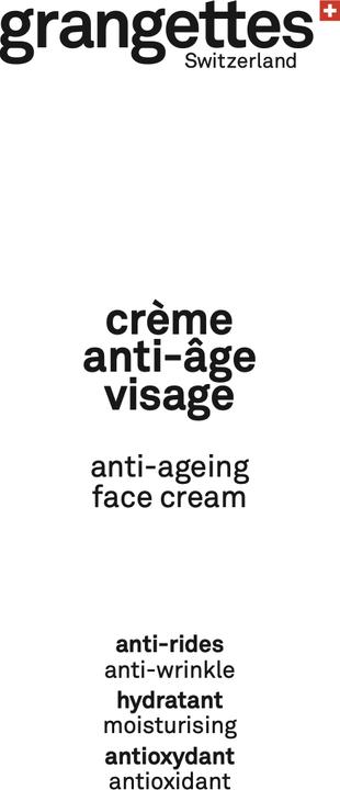 Actual product image Grangettes anti-ageing face cream (30 ml, Day cream)