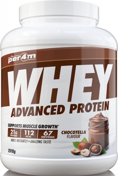 Immagine prodotto Per4m Proteine avanzate del siero di latte (2010 g, 1 x, Chocotella)