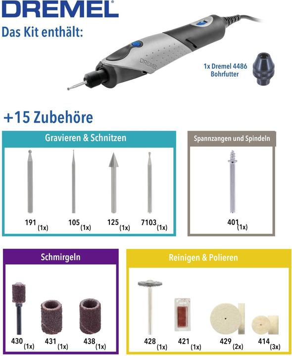 Actual product image Dremel 2050-15 Stylo +