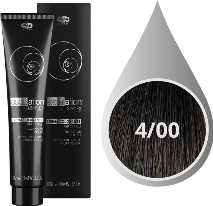 Produktbild Lisap Escalation 4/00 Mittelbraun 100ml (4/00 Mittelbraun)