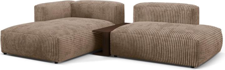 Image du produit Micadoni Canapé D'Angle Gauche Modulaire, "Martina", 2 Places, 285x176x75 Fabriqué en Europe (Canapé modulaire, Canapé d'angle)