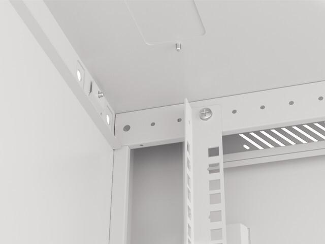 Immagine prodotto Lanberg Montaggio a parete 19in 12U 600x600 grigio (12 HE, Rack da 19 pollici)