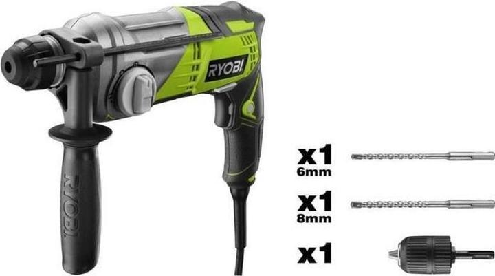 Productafbeelding Ryobi 5133002499 RSDS680-KA2 Bohr-, und Meiselhammer SDS-Plus 680 Watt