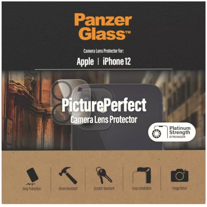 Actual product image PanzerGlass PicturePerfect Camera Lens Protector (1 pcs., Apple iPhone 12)