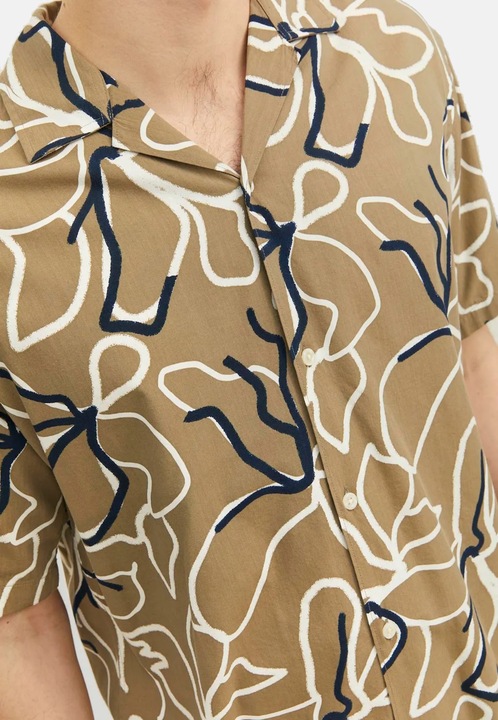 Image du produit Jack & Jones Jprbladrew Print Resort Shirt S/S Ln (M)