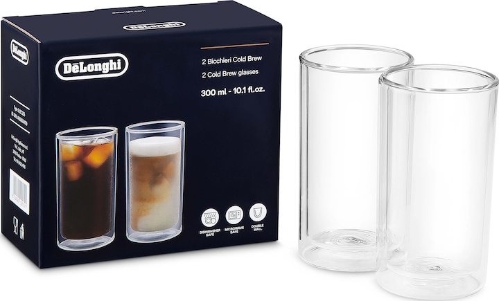 Actual product image De'Longhi Double-walled glasses Cold Brew (300 ml, 2 x)