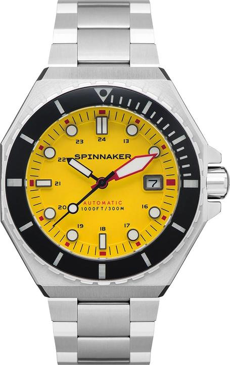 Actual product image Spinnaker SP-5081-II Dumas Automatic Mens Watch 44mm 30ATM (Diving watch, 44 mm)