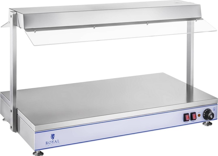 Productafbeelding Royal Catering Elektrische kookplaat - 3 halogeenlampen - 1.550 W