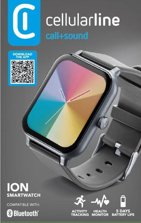 Produktbild Cellularline Cellular Line ION LED Digital Bluetooth Smartwatch