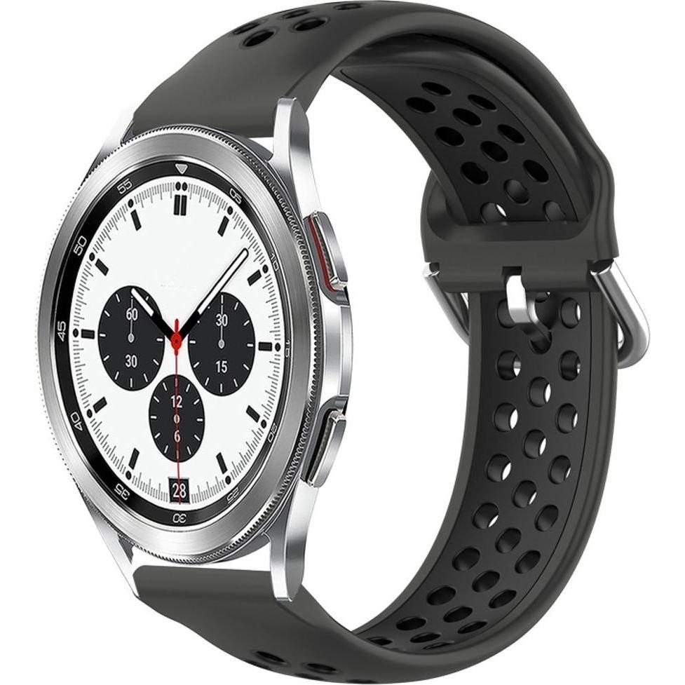 Samsung Galaxy Watch 4 Classic Watch Strap - Black, Accessori per smartwatch, Nero