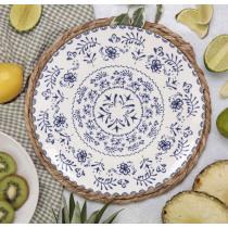 La Mer fek plate plain 26cm blur monaco glitter (1 x, 26 cm)