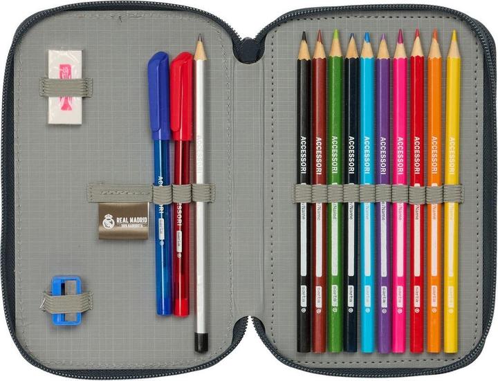 Immagine prodotto Safta Real Madrid 25/26 double pencil case 29pcs