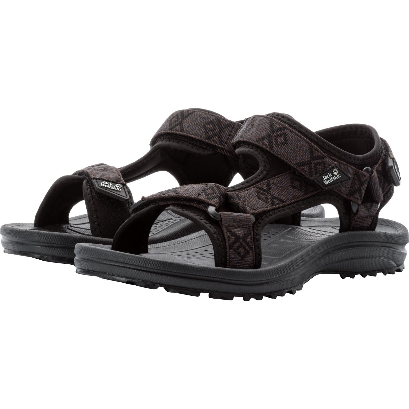 Jack Wolfskin, Damen, Sandalen, Women's Wave Breaker, Schwarz, (40.5)