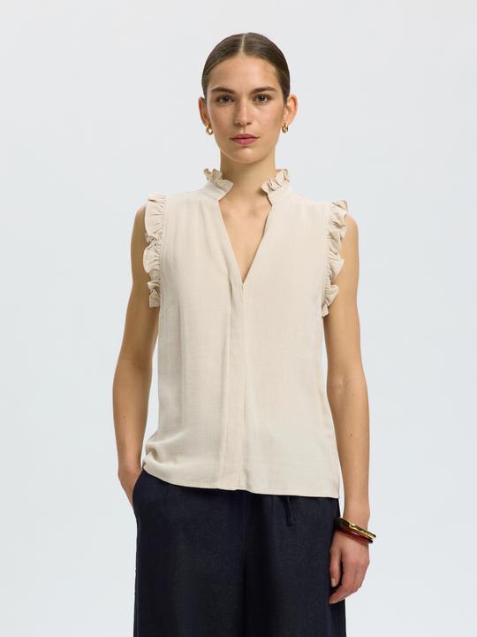 Immagine prodotto Selected Slfviva Sl Ruffle Top Noos (38)