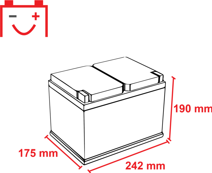 Produktbild Exide Start-Stop AGM (12 V, 60 Ah, 680 A)