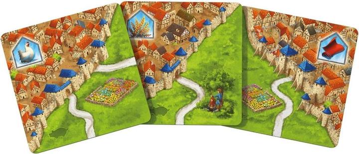 Actual product image Hans im Glück Carcassonne - Händler und Baumeister (German, 2 - 6 Players)