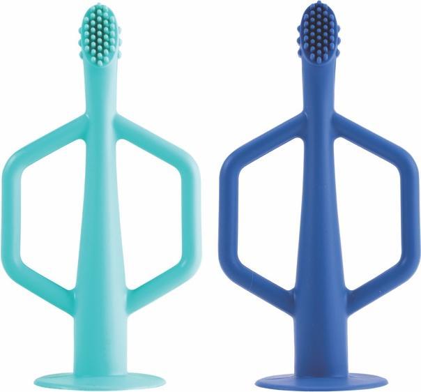 Actual product image Tiny Love Silicone toothbrush pack 2 (Soft, 2x)