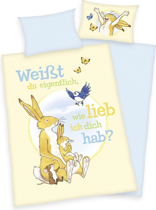 Productafbeelding Babybest Weet je hoe dierbaar... Biologisch beddengoed GOTS (100 x 135 cm, 40 x 60 cm)