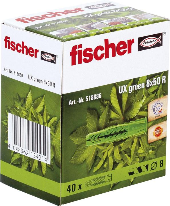 Actual product image Fischer Universaldübel UX Green 12x70 (18 pcs.)