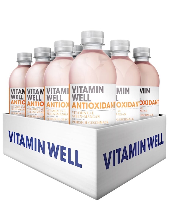 Image du produit Vitamin Well Antioxydant (Pêche, 12 x)
