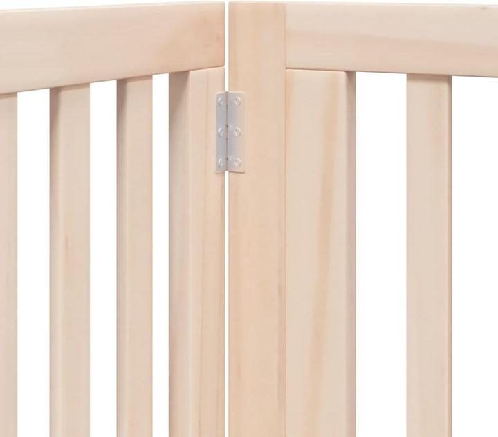 Nährwerte und Zutaten VidaXL Hundetor mit Tür Faltbar Absperrgitter Hunde Schutzgitter 12-tlg. Holz (30 cm)