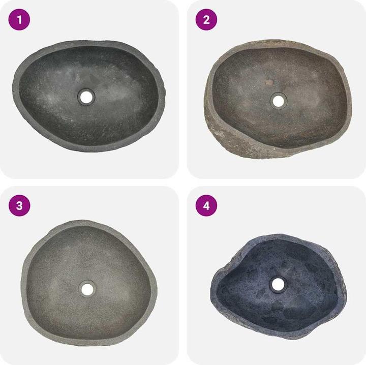 Produktbild vidaXL Becken (530 mm, 410 mm)