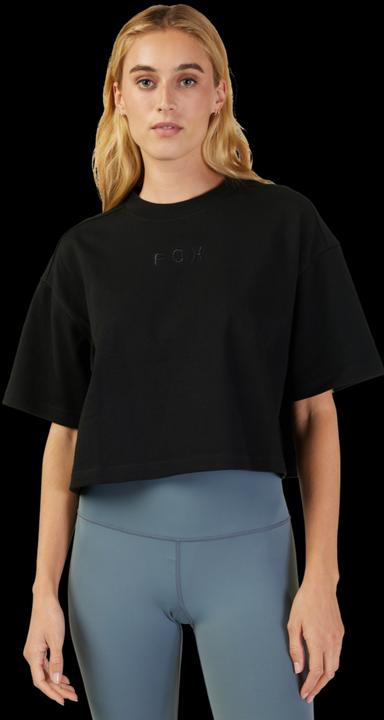 Produktbild Fox Tee 23 W Wordmark Os Crop Blk M (M)