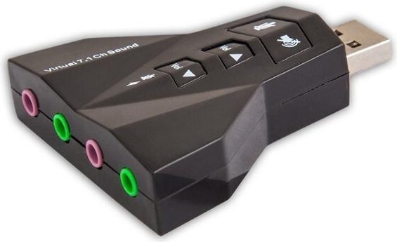 Savio AK-08 - lydkort (USB 2.0)