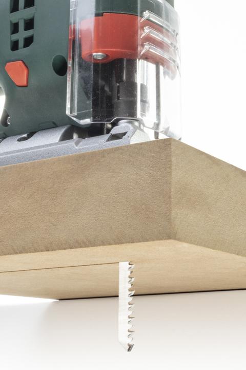 Produktbild wolfcraft 2 Stichsägeblätter HCS L=116mm T-Schaft