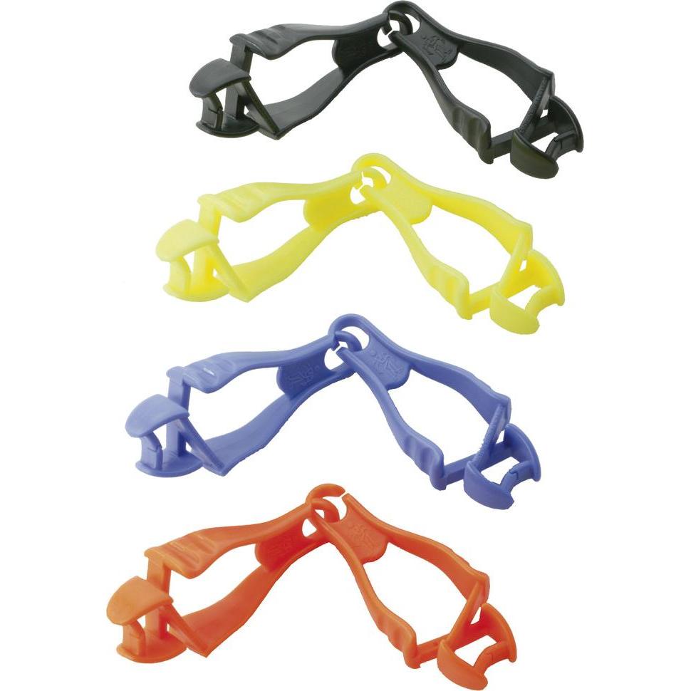 Thumbnail - Ergodyne, Schlüsselanhänger, Handschuhclip Grabber, 3400, schwarz, Klammer/Klammer, Schwarz