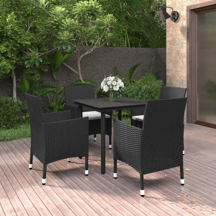 Produktbild vidaXL Garten-Essgarnitur (80 x 80 x 74 cm)