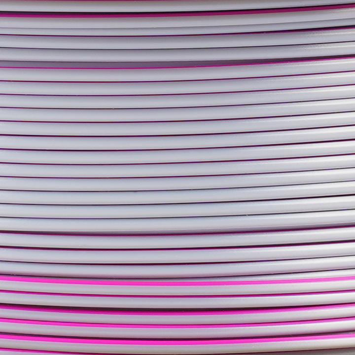 Produktbild Copymaster3D Duo-Silk 3D printer filament, 1.75 mm, pink/silver (PLA, 1.75 mm, 1000 g)